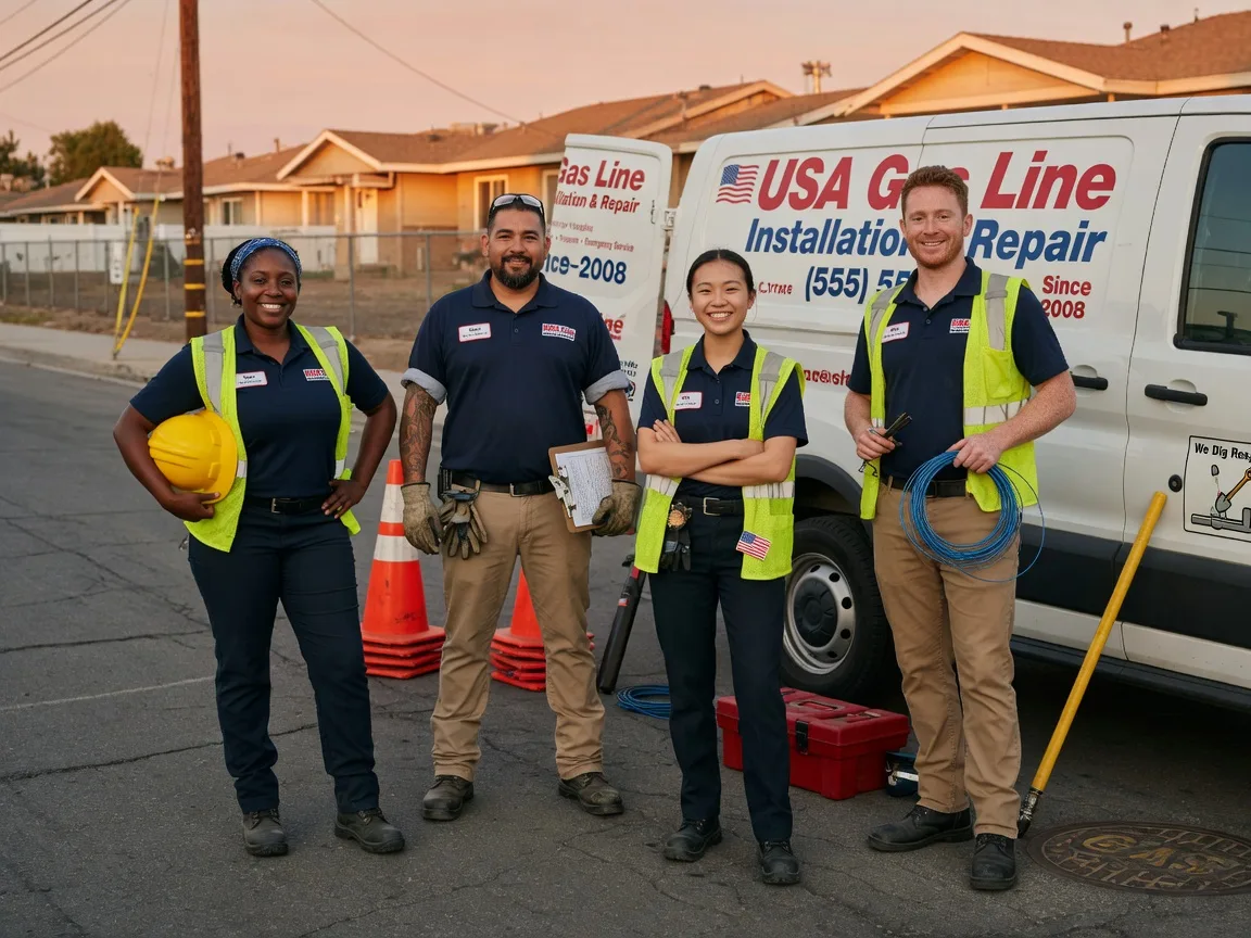Gas Line Installation company in Potter Valley, CA